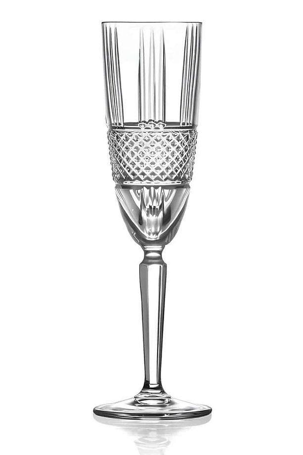 Brilliante 6'lı Flüt Kadeh Seti 185 ml - 5