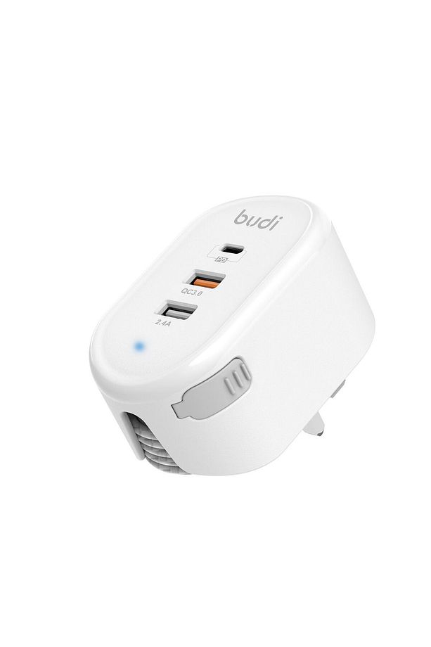 Ev/Ofis için Kullanıma Uygun Lightning/Type-C/Micro Usb Kablolu 2x USB 1x Type-C PD Priz Girişli - 2