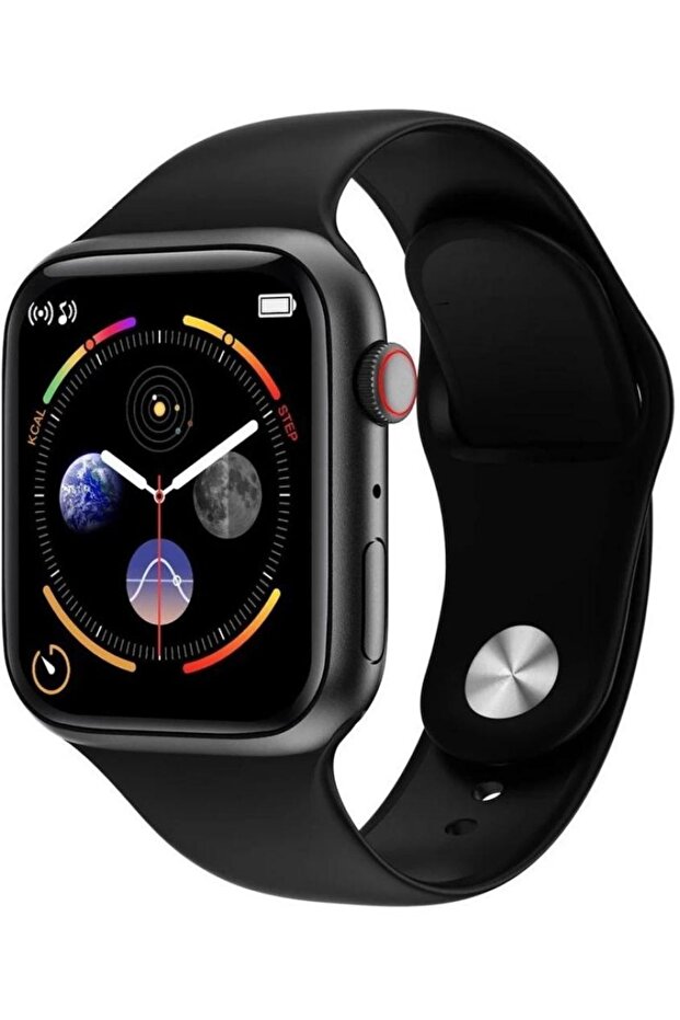 Smart Watch 6 Series Ve I12 Bluetooth Kulaklık Ios & Android Uyumlu Siyah Renk Ikili Set - 5