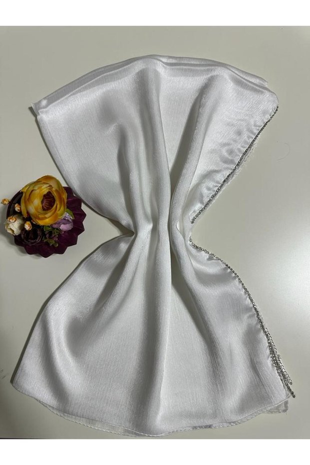 Evening dress stone shawl
