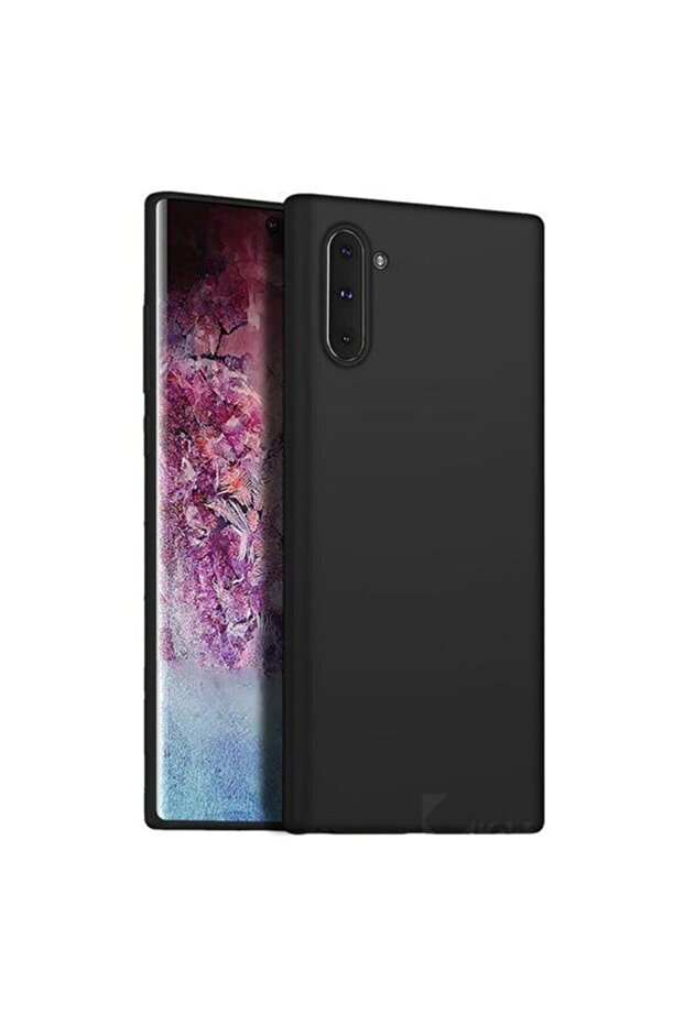 ZM STORE Samsung Galaxy Note 10 Kılıf Premier Siyah Silikon Kapak