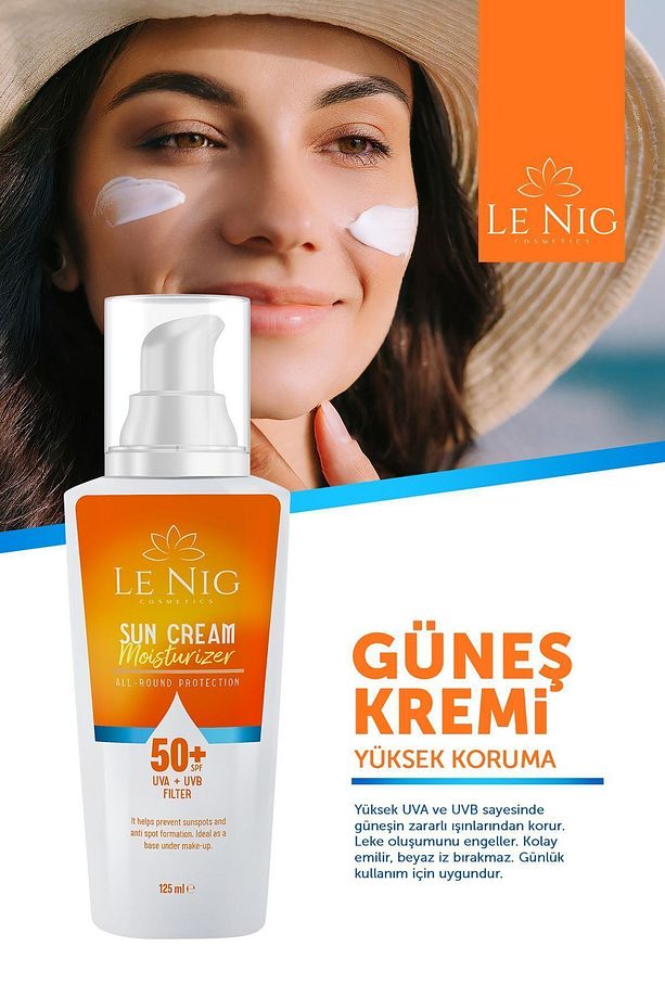 Güneş Kremi Spf50 Yüksek Uva/uvb Korumalı 125ml - 3