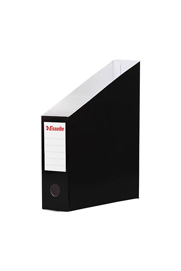 Box Folder Cardboard Magazine Holder 7.2 x 31.5 x 25 cm Black (6-PACK)