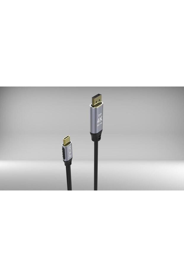 ITCD-02TX Type-C to Display Port Altın Uçlu 4K Kablo 2 mt - 7