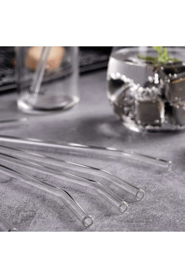 1 Adet Eğimli Cam Pipet 20cm - 1