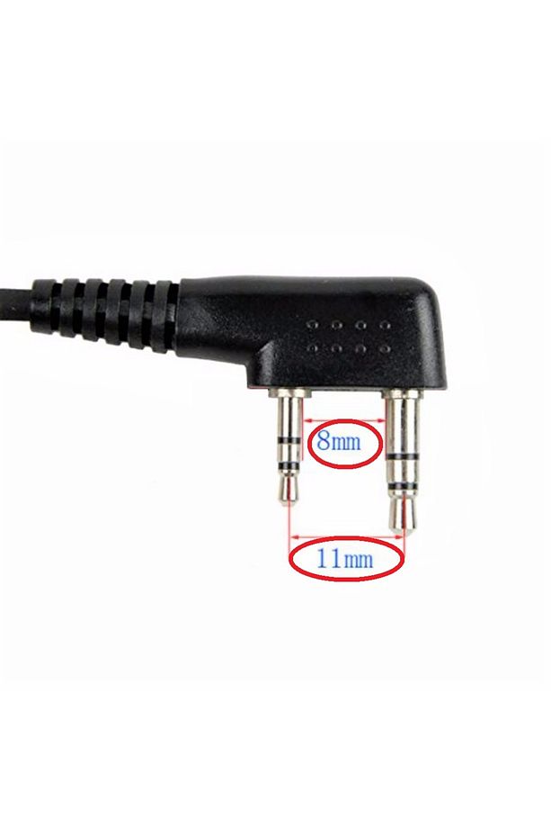 10 lu SET Baofeng Wln Zastone Teknoben Mars Retevis Wouxun Telsiz Akustik Şeffaf Ajan Kulaklık - 4