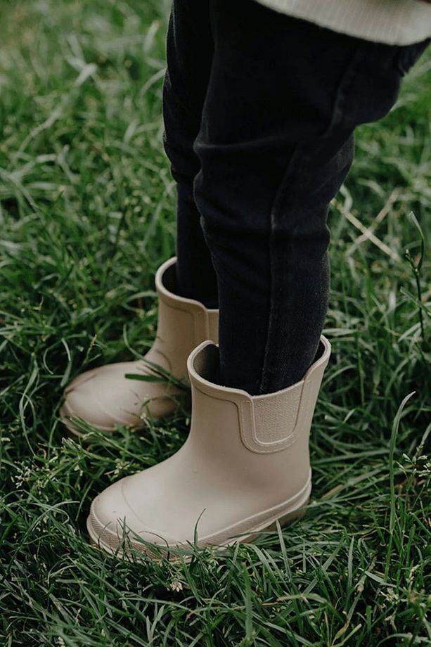 beige tokıo w10274-004 ıgor çocuk yağmur botu çizmesi - 1