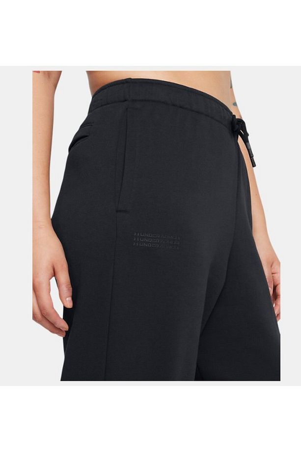 Kadın UA Icon Fleece Oversized WM Pantolon 1386503-001 - 5