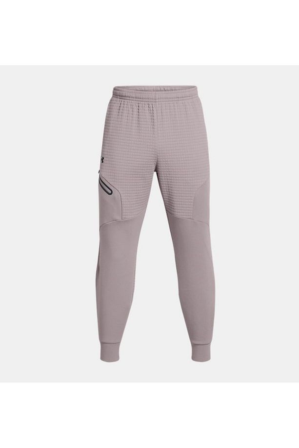 Erkek UA Unstoppable Fleece Grid Eşofman Altı 1386544-015 - 4