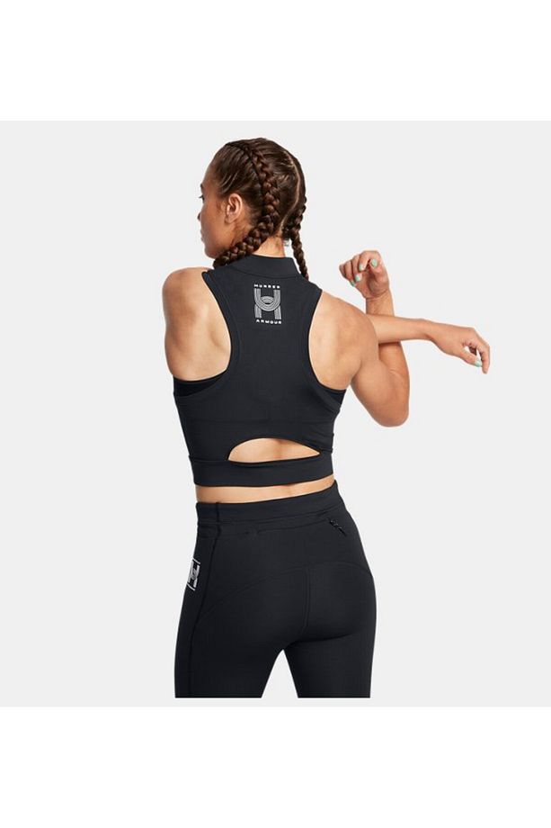 Kadın UA Run Anywhere Crop Atlet 1386344-001 - 2
