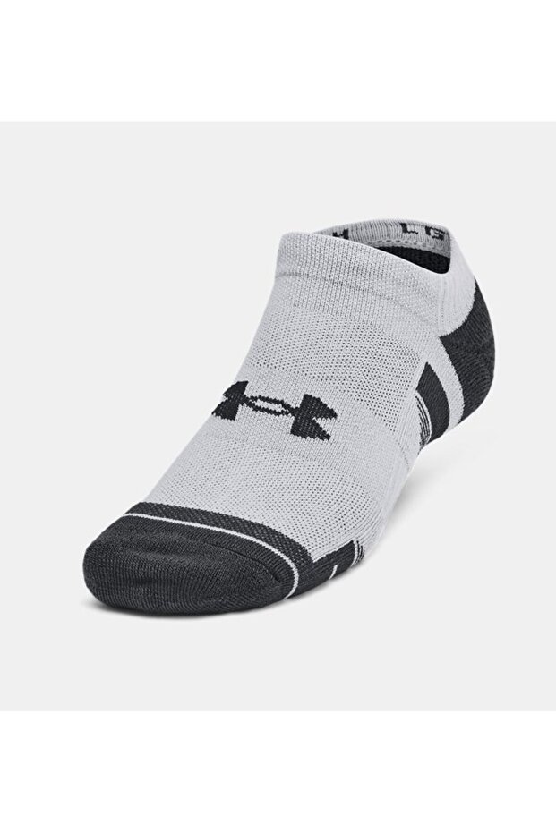 Ua Perf Tech Pack of 6 Unisex No Show Socks - 1386243 -011