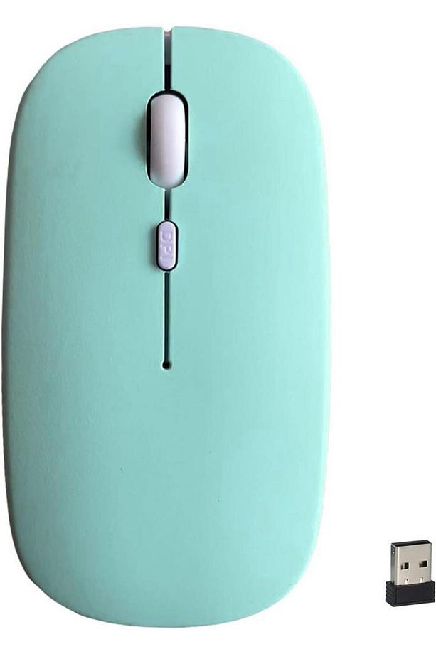 Technopc Ultrapad UP918 9" Uyumlu Kablosuz Bluetooth Pilli Optik Mouse - Yeşil - 1
