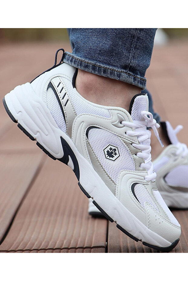Pol Daily Walking Running Sports Shoes White