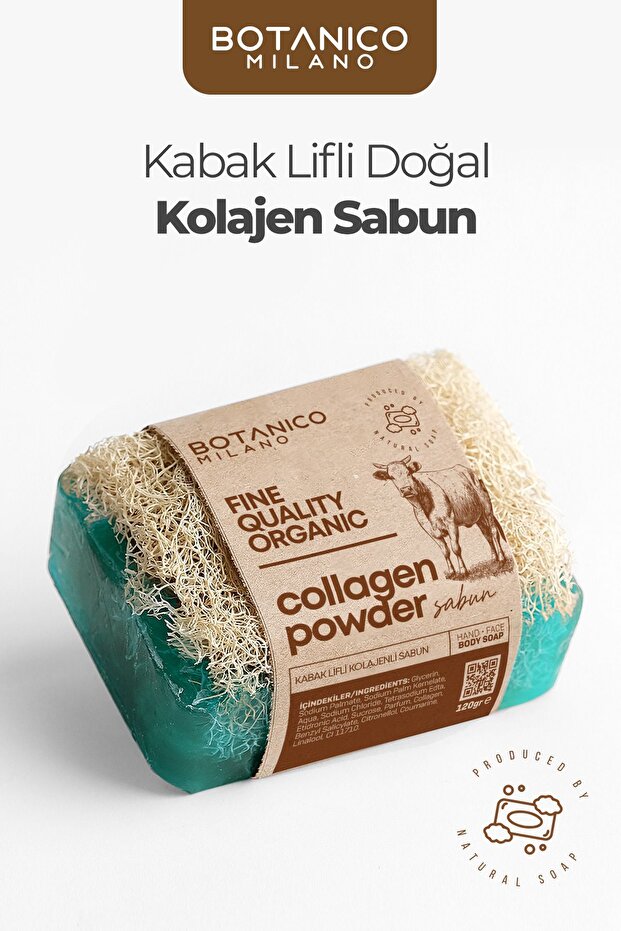Pumpkin Fiber Collagen Soap 120g