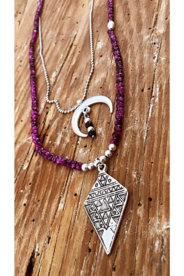 Tasarım Bohostyle Kolye Set - 3