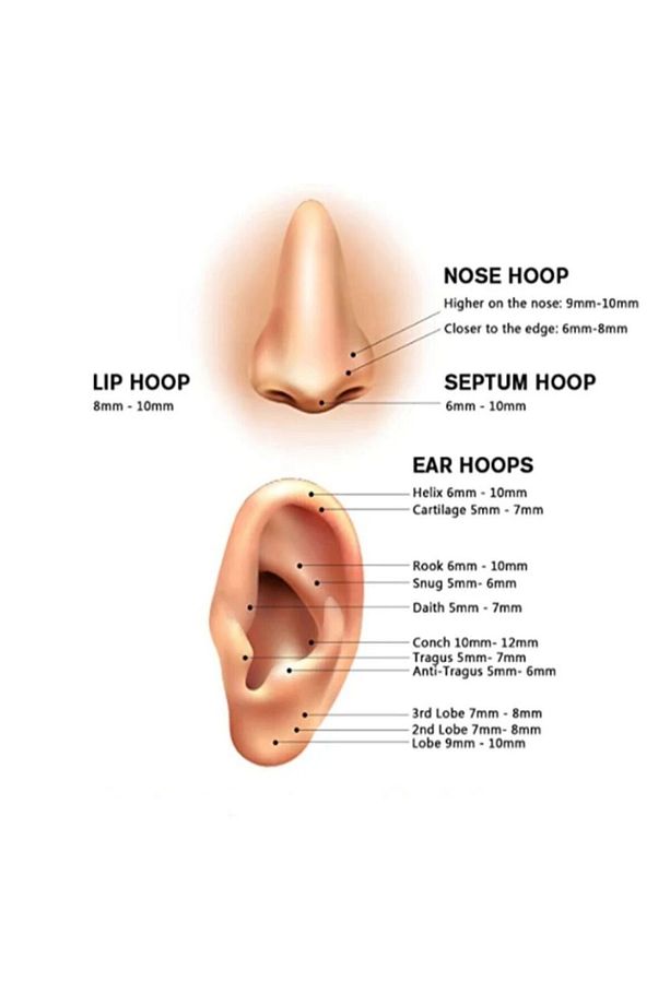 G23 Titanyum Three Dot Pearcing - 2