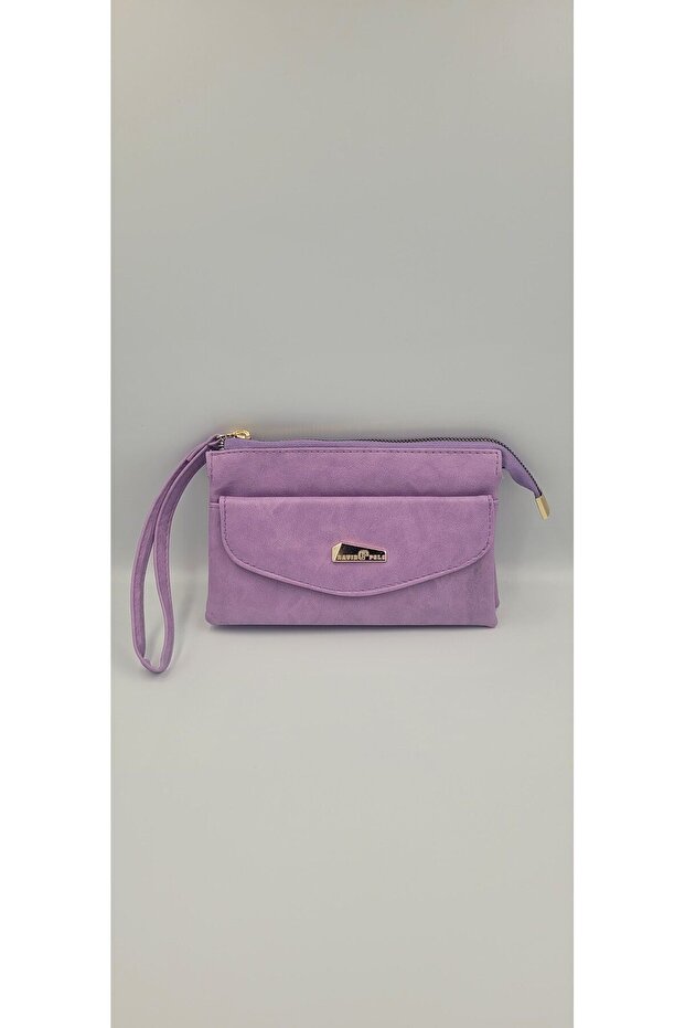 Women's Elegant Soft Leather Women's Wallet and Handbag with Phone and Money Compartment