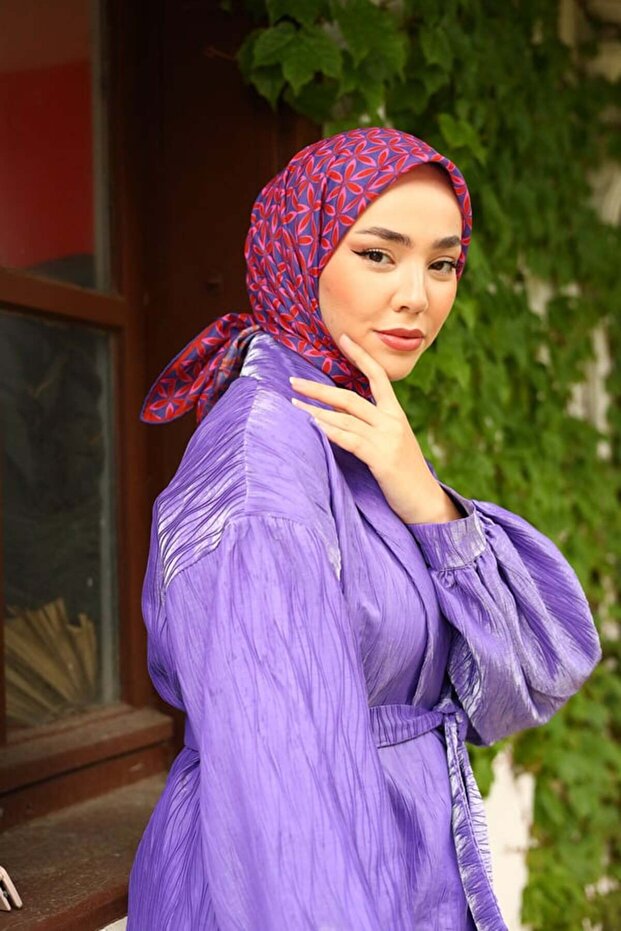 73058-28 Model Eșarfă Moale - 6