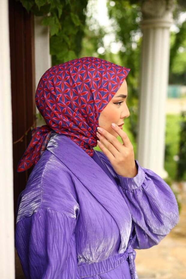 73058-28 Model Eșarfă Moale - 3