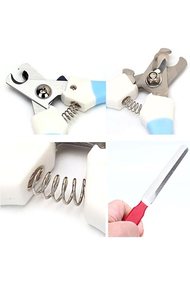 CAT SCISSORS DOG SCISSORS CAT DOG NAIL SCISSORS TUBE SET - 5