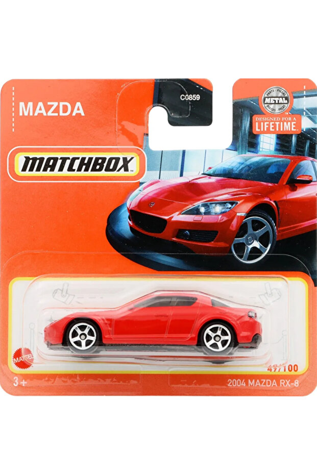 2004 Mazda RX-8 ( Kırmızı ) Model Araba - 1