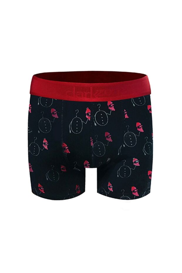 الملاكمين السوداء منقوشة للرجال في رأس السنة الجديدة - 1