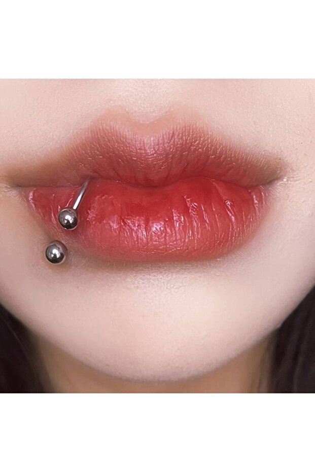 Cerrahi Çelik Piercing, Küpe, Kulak, Dudak, Kıkırdak, Tragus, Helix, 3 LÜ SET - 5