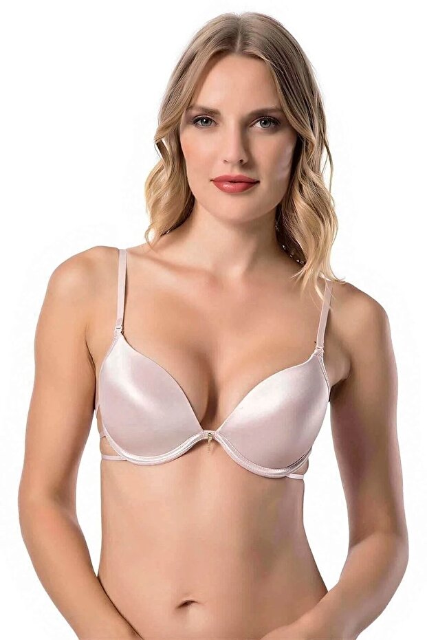 Stoned Back String Supported Bra 7007