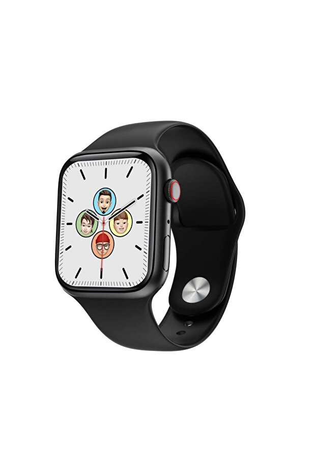 Smart Watch 6 Series Ve I12 Bluetooth Kulaklık Ios & Android Uyumlu Siyah Renk Ikili Set - 3