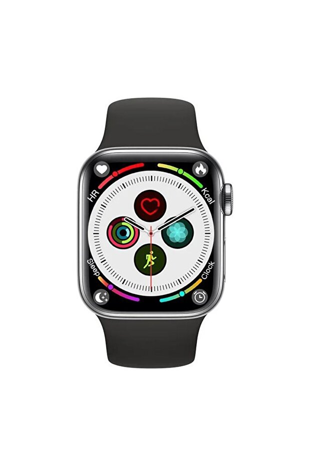 Smart Watch 6 Series Ve I12 Bluetooth Kulaklık Ios & Android Uyumlu Siyah Renk Ikili Set - 4
