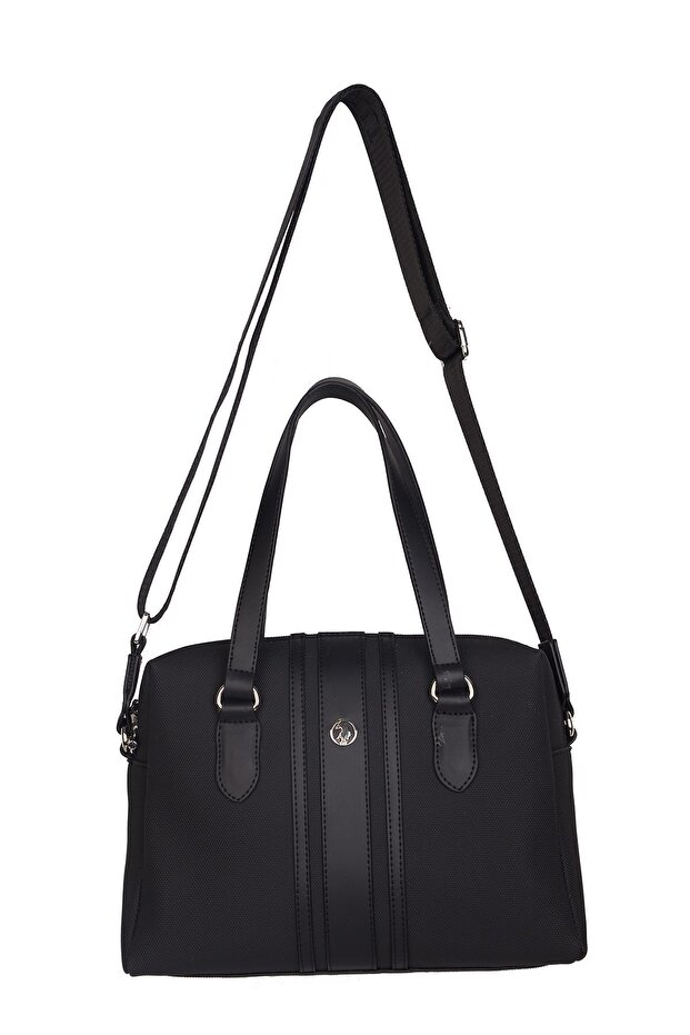 Women's Black Shoulder Bag - Us24268