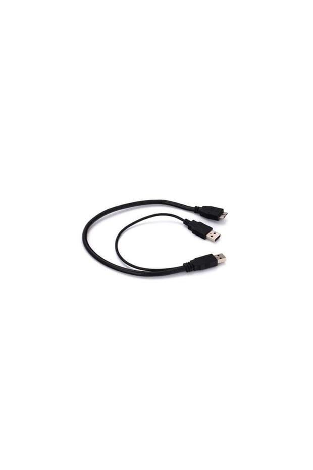 S-link 1 Metre Usb 3.0 Harici Disk 2 Li Data+şarj Micro Usb Kablosu - 1