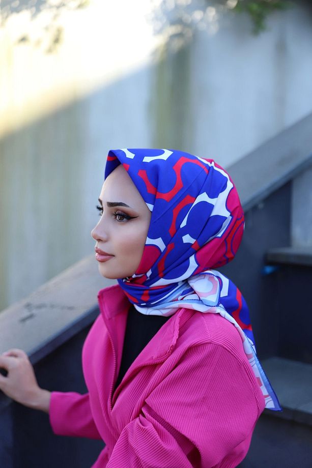 Birce Eşarp Saks - 2