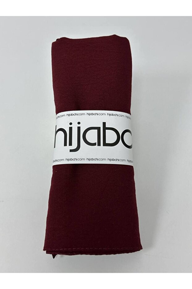 Cotton Crash Shawl -Burgundy