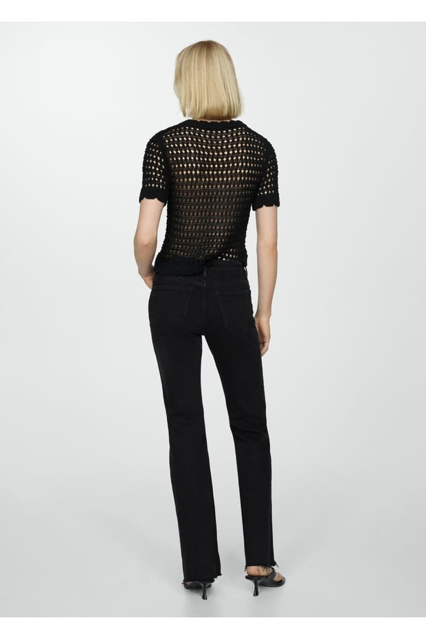 Orta bel flare jean - 4