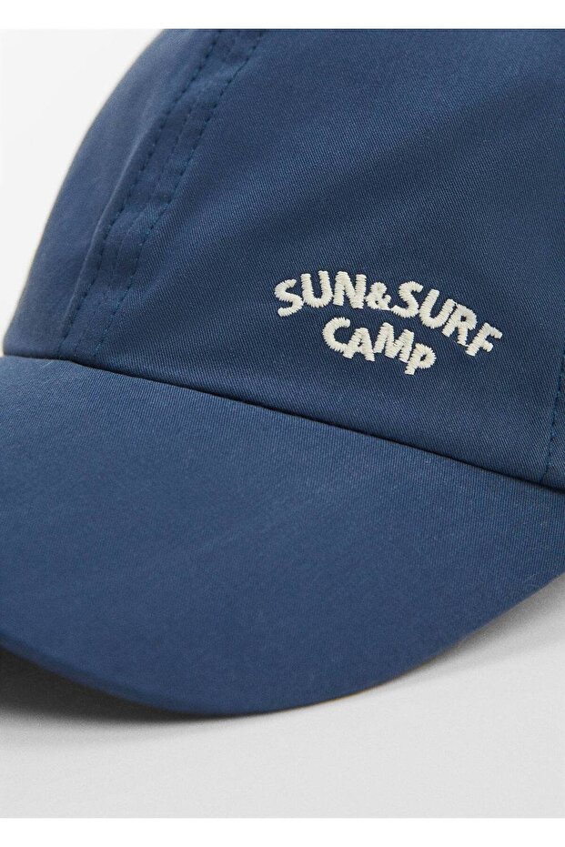 Hut mit gesticktem Text - 5