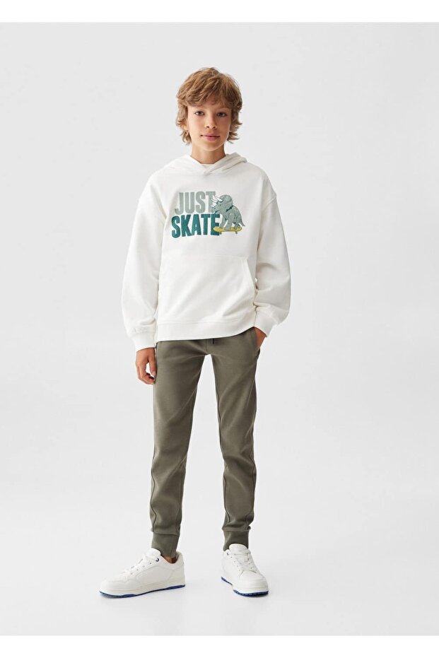 Pamuklu jogger pantolon - 2