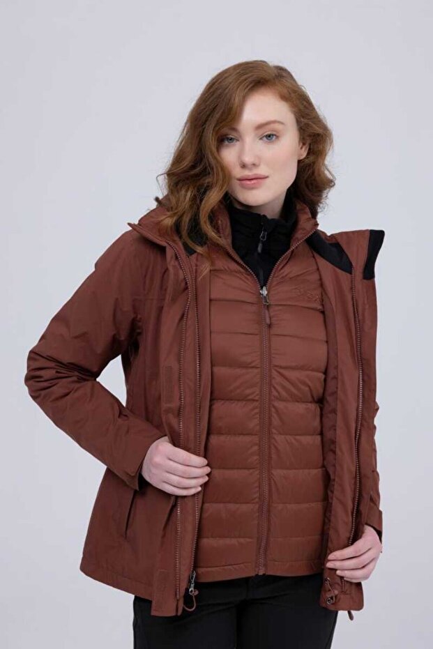 Sıdley Woman Down 3 In1 Jacket - 5