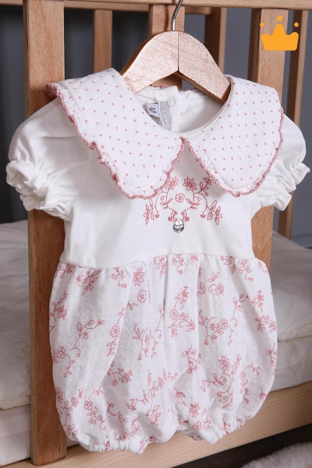 Baby Girl Muslin Jumpsuit 15180