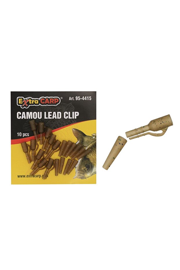 Camou Lead Clip 10pcs - 1