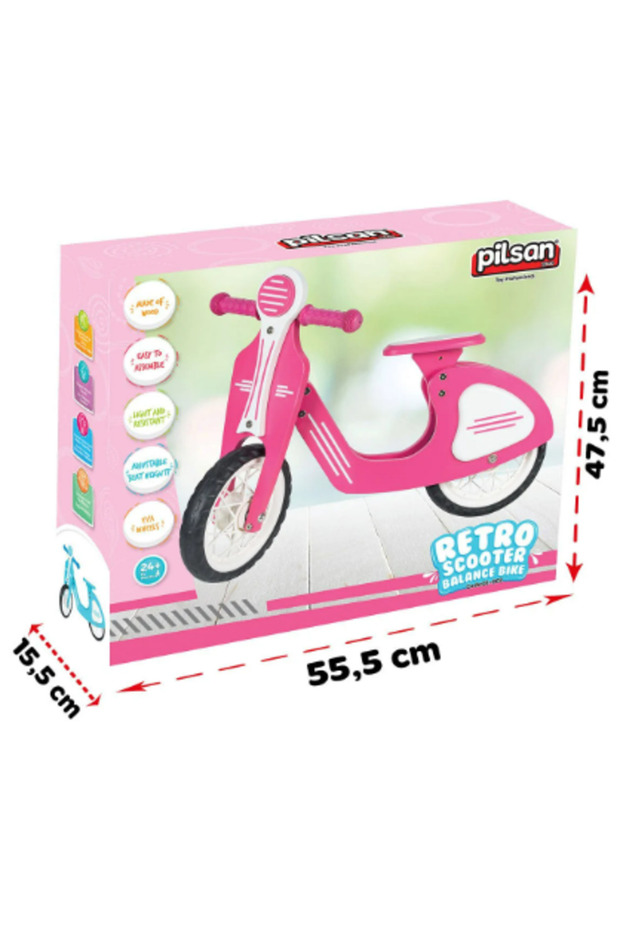 Pilsan 02-002 Retro Scooter Denge Bisikleti - 4
