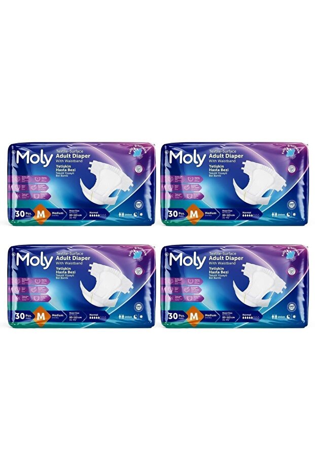 Bel Bantlı Hasta Bezi Medium 120'li - 1