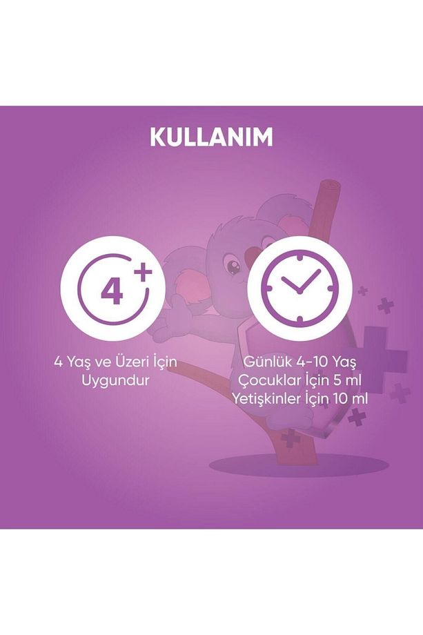 Beta Glukan 1,3/1,6 Kara Mürver, Vitamin C, Çinko Şurup 150 ml - 6