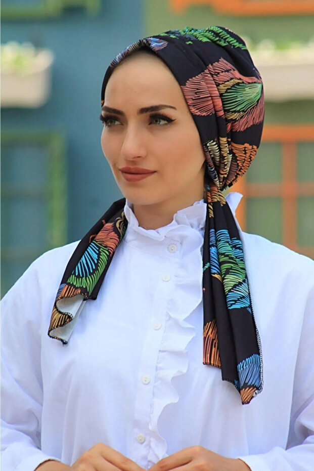 دبي منقوشة بونيه - 3