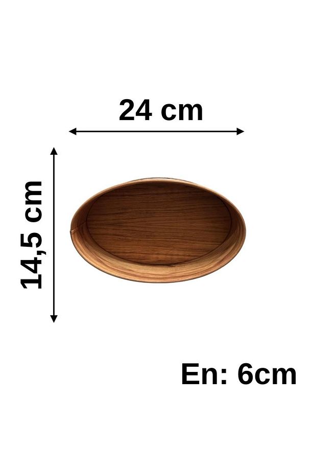 Siyah Oval Ahşap Görünümlü Metal Yuvarlak Ekmeklik,Ekmek Kutusu - 4