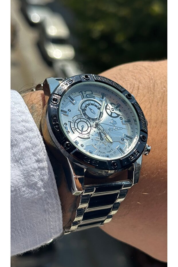 ÇELİK ERKEK KOL SAATİ - 3