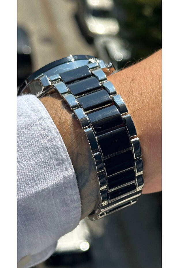 ÇELİK ERKEK KOL SAATİ - 5