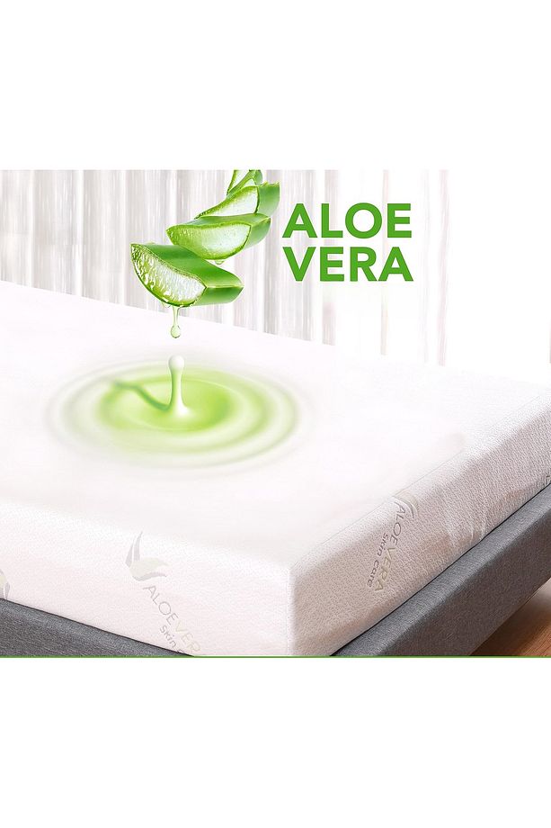 SLEEPNİCE OTTOMAN VİSCO ALOE VERA KUMAŞ SÜNGER YATAK 15cm ÖZEL ÖLÇÜ TEK KİŞİLİK ÇİFT KİŞİLİK YATAK - 1