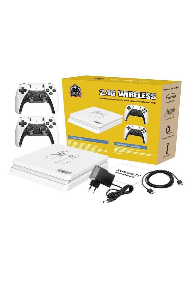 M5 Game Box 2.4G 10K ultra HD 64 GB TV GAME BOX android 12.1 TV 2 Adet Oyun Konsolu uyumlu - 8