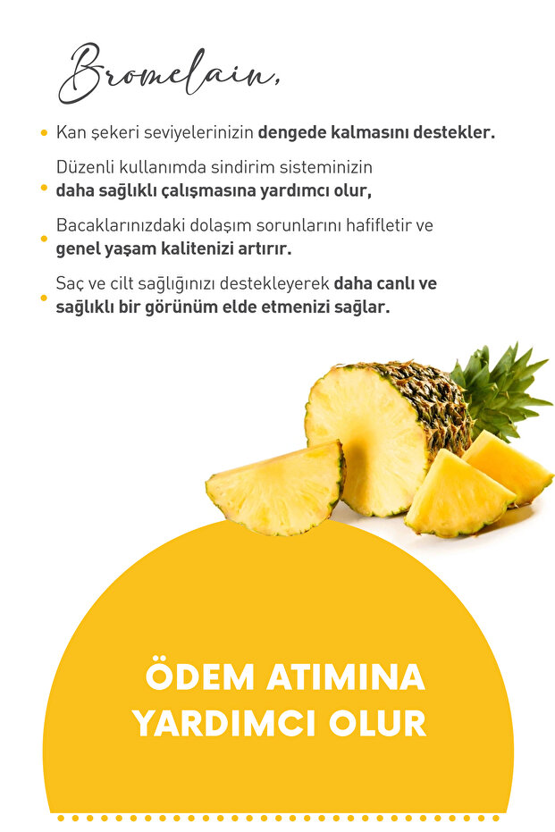 Bromelain 60 Kapsül - 4